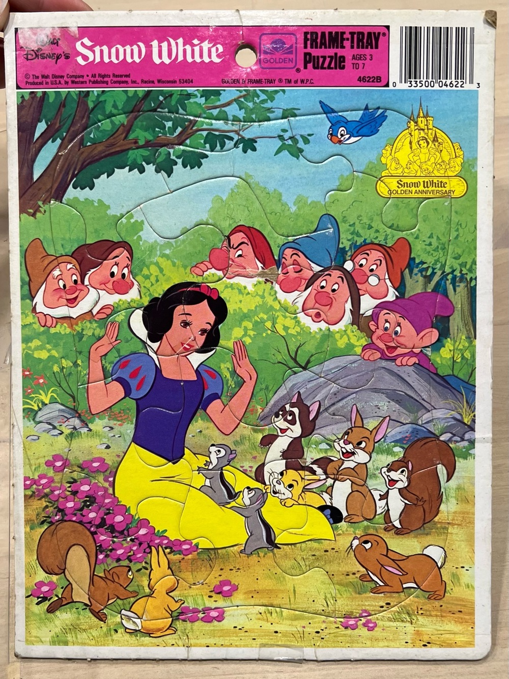 Vintage Disney Snow White Puzzle